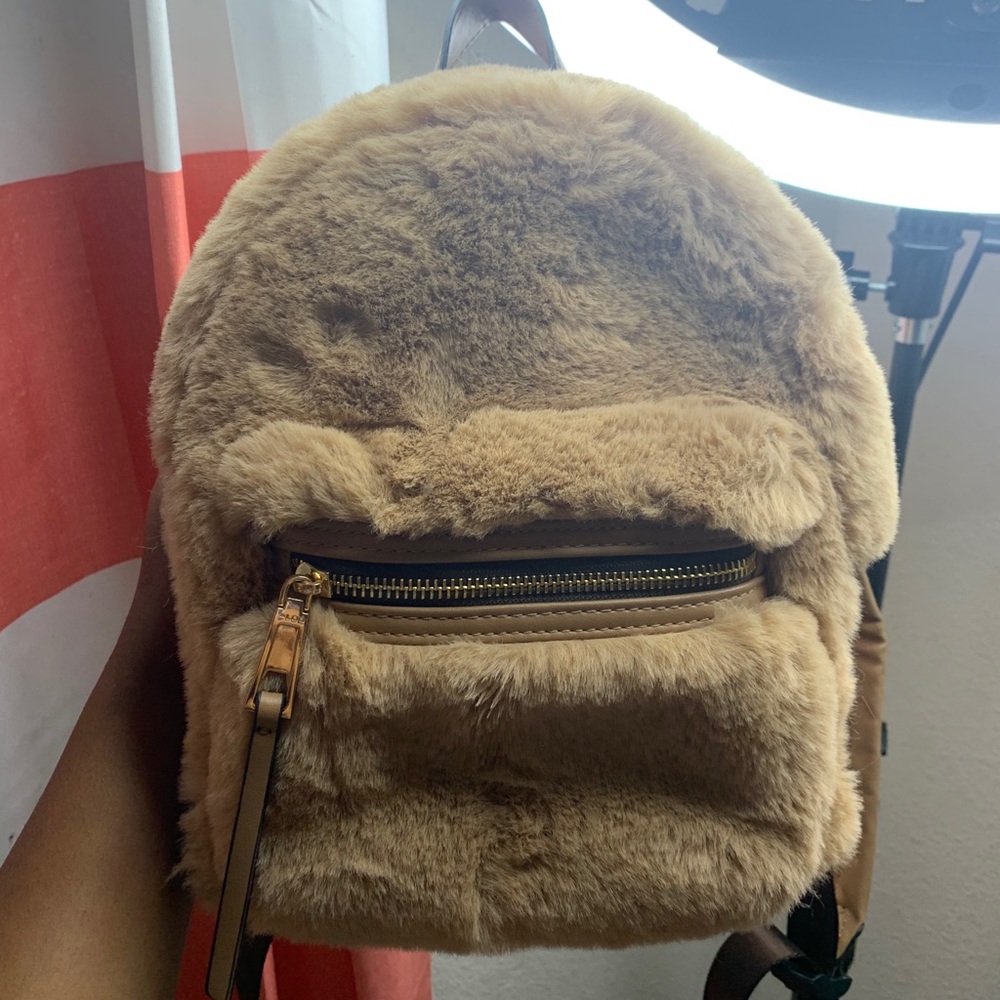 A mini backpack
